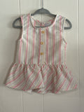 Striped Pastel Top