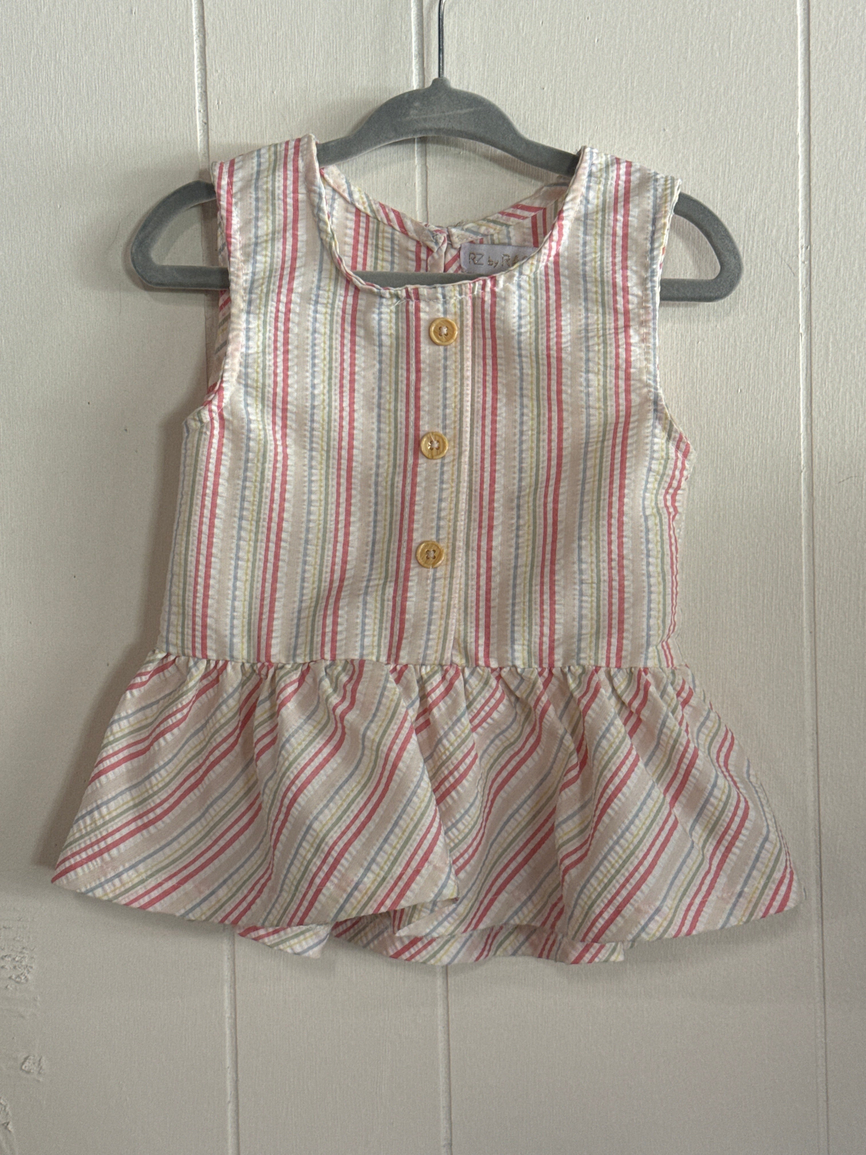 Striped Pastel Top