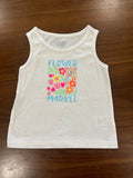 Flower Market Girls Tank