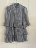 Silver Glitter Dress