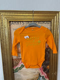 Cutest Little Pumpkin, Long Sleeve Onesie ￼