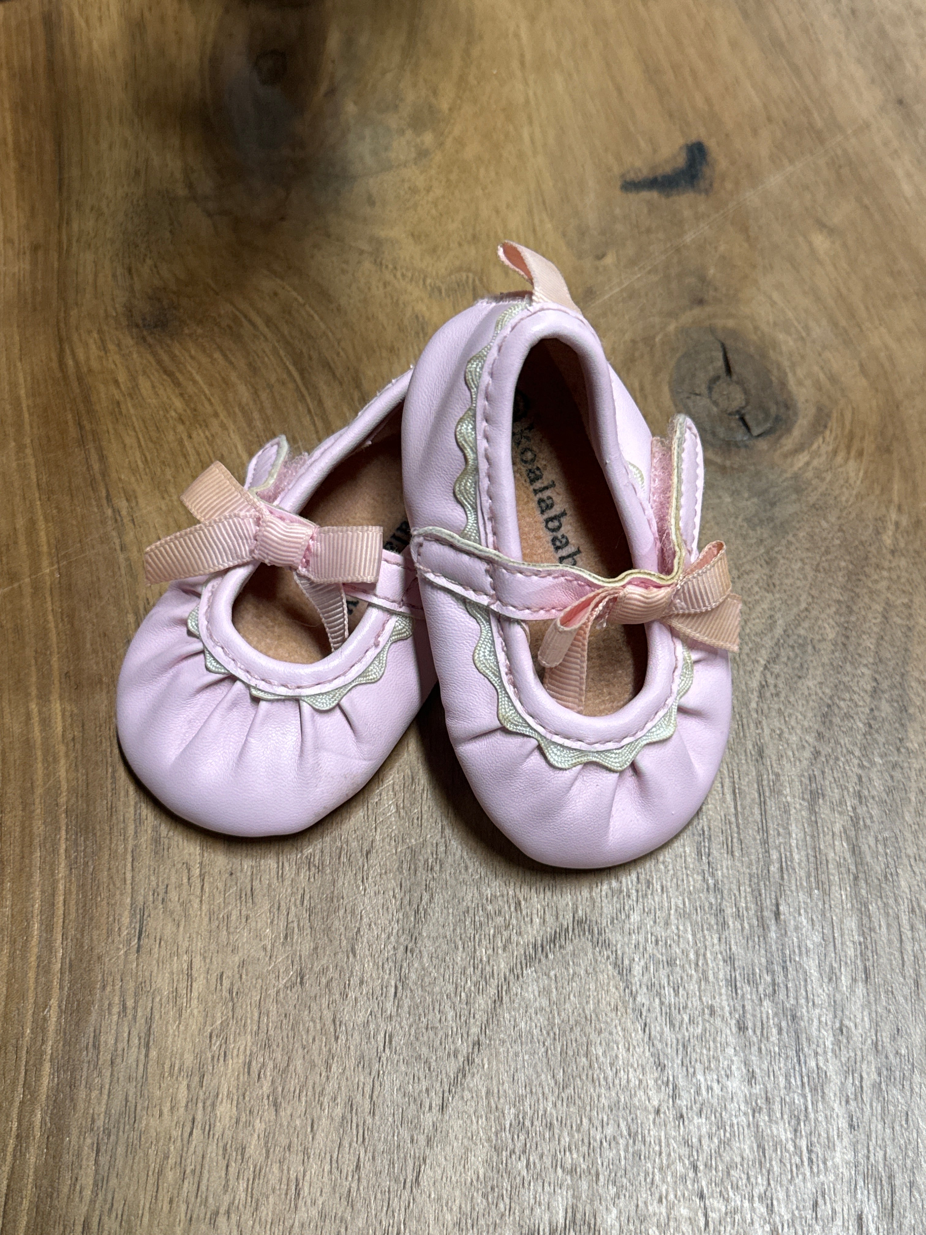 Newborn Pink Baby Booties