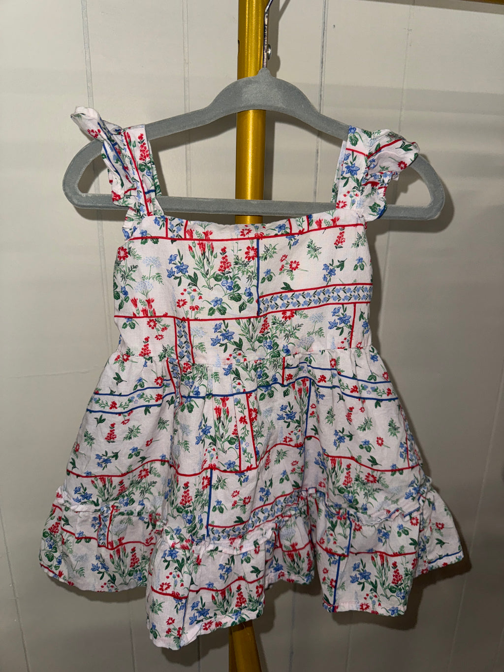 Patchwork Layered Sundress