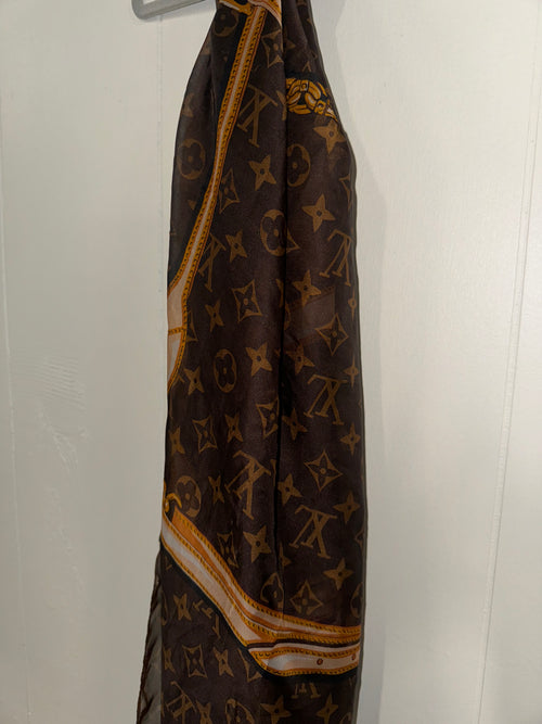 Canvas Designer Inspired Scarf ￼