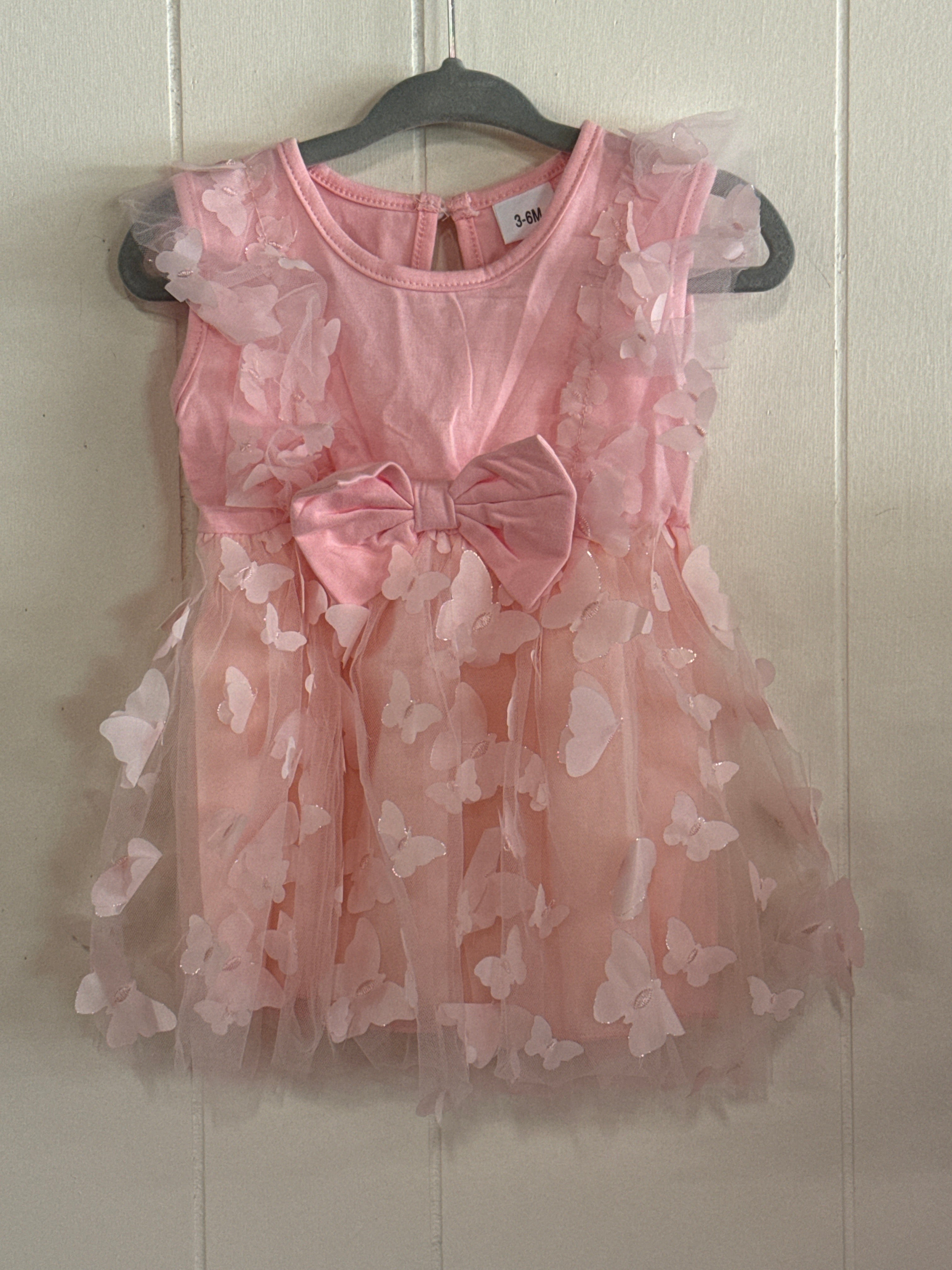 Butterfly Mesh Dress