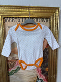 Fall Long-Sleeve Polkadot Onesie