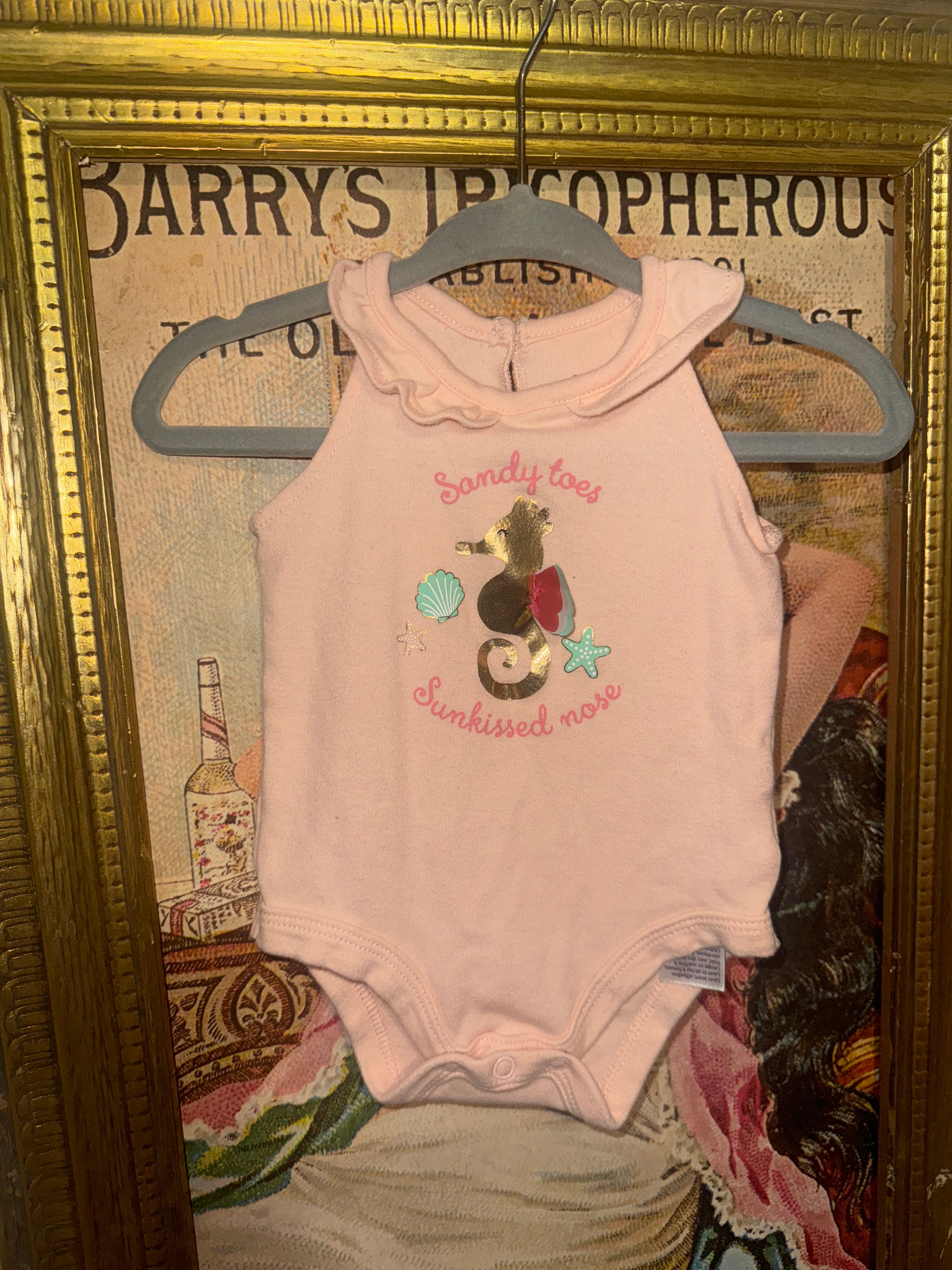 Seahorse Beach Onesie