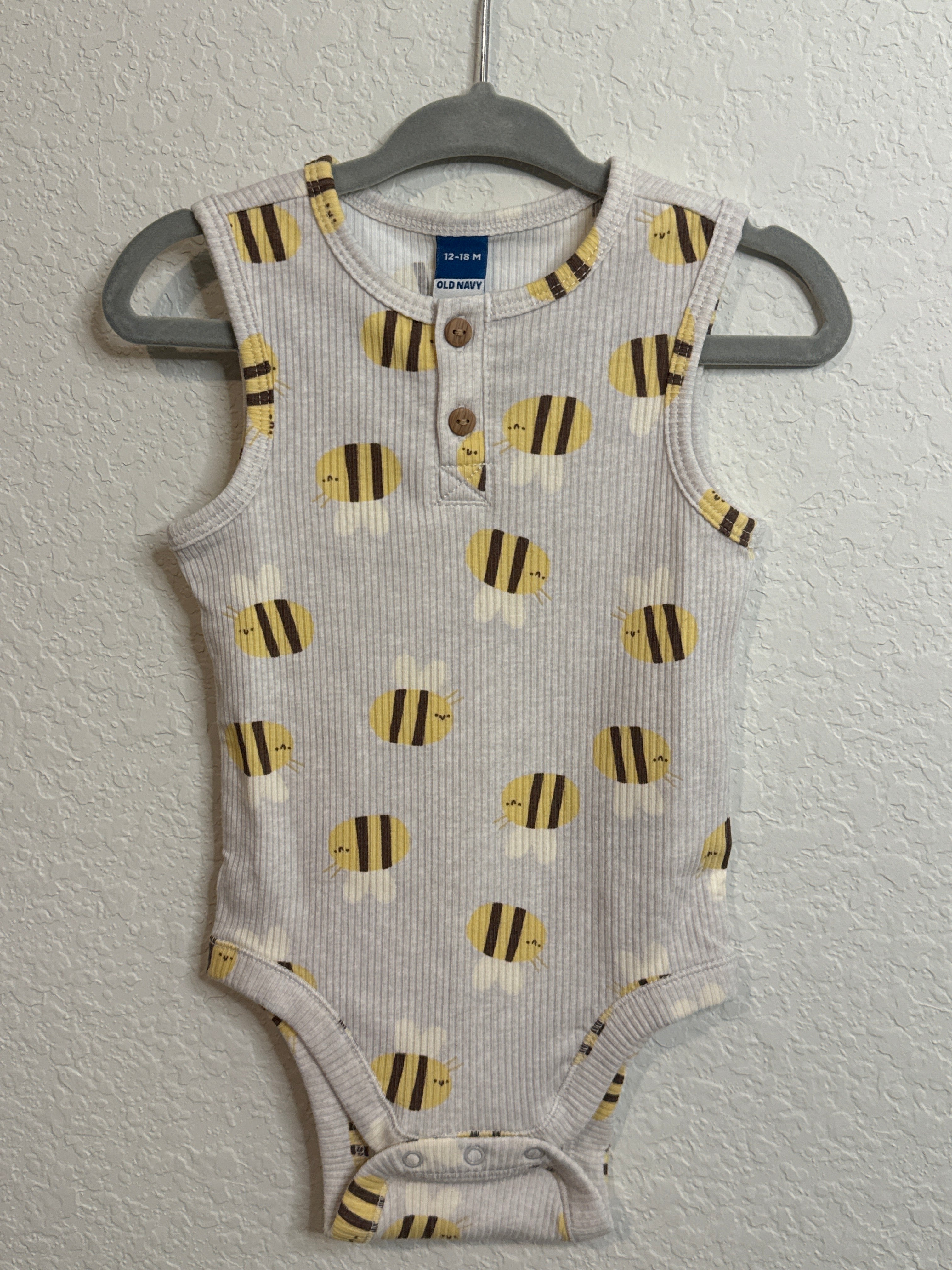Unisex Buzzing Bee Onesie