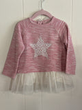 Tweed Star Dress in Pink