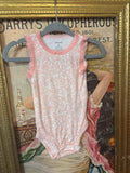 Blush Pink Floral Onesie