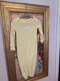 Elephant Nightgown - Pastel Yellow